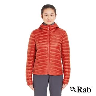 【RAB】Cirrus Flex Hoody Wmns 輕量防風連帽化纖外套 女款 托斯卡納紅 #QIP32