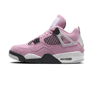 【NIKE 耐吉】休閒鞋 Air Jordan 4 Retro Orchid W 櫻花 粉紫色 女鞋 男段 AQ9129-501