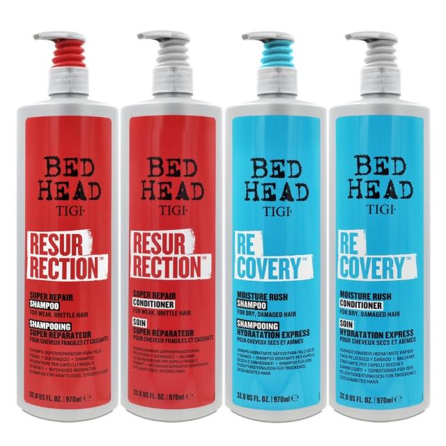 【TIGI】摩登 洗髮精+修護素 970ml （健康/重建）(公司貨)