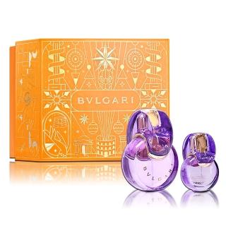 【BVLGARI 寶格麗】紫水晶橙夕金鑰禮盒(淡香水100ML+15ML 專櫃公司貨)