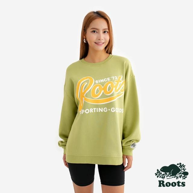 【Roots】Roots中性-SPORTING GOODS RELAXED 圓領上衣(綠色)