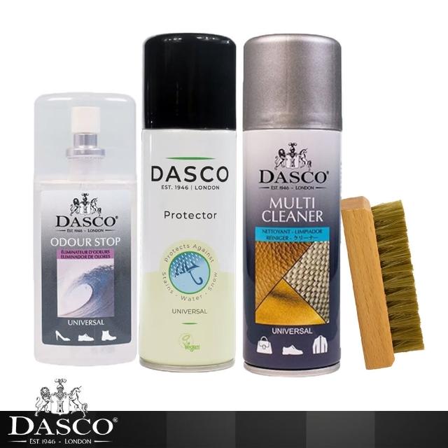 【DASCO 伯爵】DASCO 球鞋洗護旗艦組(運動鞋 休閒鞋 老爹鞋 登山靴 洗鞋 防水 除臭)