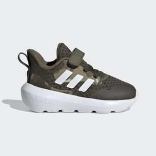 【adidas 愛迪達】運動鞋 童鞋 小童 兒童 魔鬼氈 FortaRun 3.0 EL I 綠 IH7705(C5067)