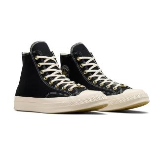 【CONVERSE】休閒鞋 男鞋 女鞋 運動鞋 高筒帆布鞋 三星標 CHUCK 70 HI 黑 A12462C