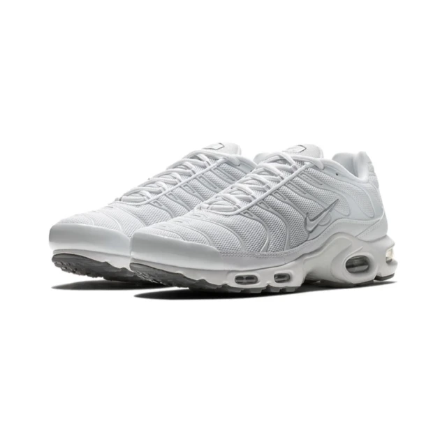 NIKE 耐吉 Nike Air Max Plus Triple White 全白 604133-139(休閒鞋 男鞋)