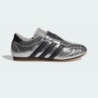 【adidas 愛迪達】TAEKWONDO 運動休閒鞋(JH9664 女鞋 ORIGINALS復古跆拳道運動鞋 爆裂銀)