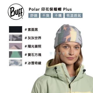 【BUFF】Polar 印花保暖帽 Plus - 多色任選(POLAR/防寒/保暖帽/舒適保暖)