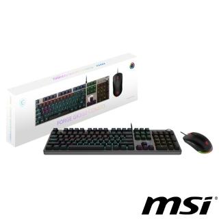 【MSI 微星】FORGE GK310 COMBO RED TC 機械鍵盤鍵鼠組