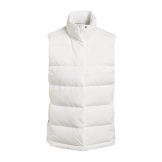 【adidas 愛迪達】W Helionic Vest 女 羽絨背心 保暖 白(IX8869)