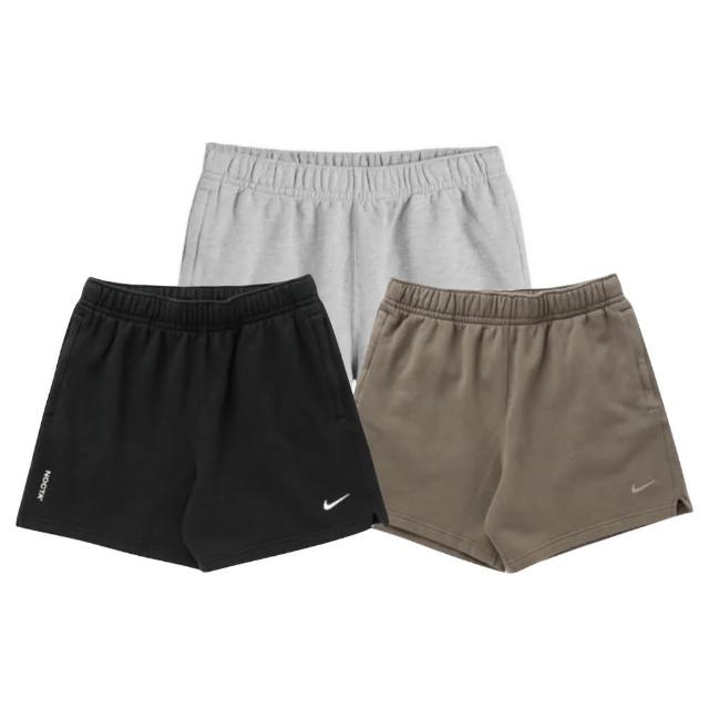 【NIKE 耐吉】Nocta x Nike Fleece Shorts 棉短褲 美版 黑 咖啡 灰 FQ0408