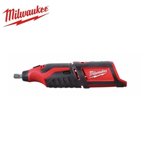 【Milwaukee 美沃奇】12V 鋰電 刻磨機 C12 RT-0 原廠公司貨(C12 RT-0 主機+單2.5電池+充電器)