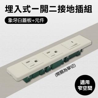 【國際牌】國際牌組合單開雙接地插座(開關插座組)