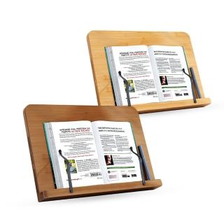 【MINT嚴選】套裝 閱讀書架 讀書架 桌上書架 看書架 六檔可調節(閱讀書架 讀書架 桌上書架 看書架)