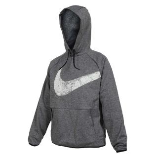 【NIKE 耐吉】男長袖連帽T恤-THERMA-FIT 上衣 休閒 運動 慢跑(FZ1073-010)