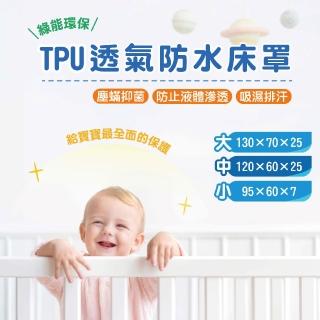 【babyletto】TPU透氣防水床罩(三色可選 小床尺寸)