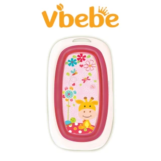 【Vibebe 官方直營】折疊浴盆(易收納 盆底排水孔 嬰兒浴盆 兒童澡盆)