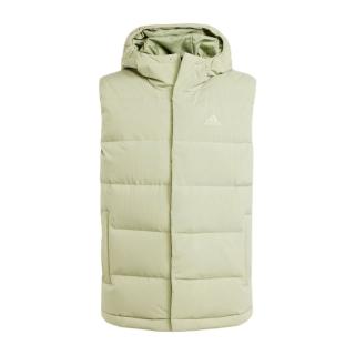 【adidas 愛迪達】Helionic Vest 男 羽絨背心 嫩綠(IX8856)