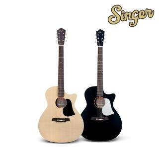 【Singer】Singer GA01 面單民謠木吉他 41吋 共兩色(贈送原廠琴袋 調音器 配件包 原廠公司貨)