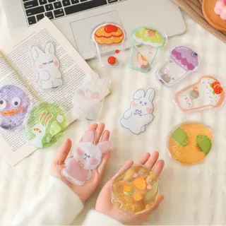 【Dagebeno荷生活】可重複使用小巧便攜暖暖包 快速升溫舒適手感創意造型暖手寶(4入)