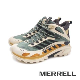 【MERRELL】男 MOAB SPEED 2 MID GTX防水中筒登山健行鞋 男鞋(綠色)