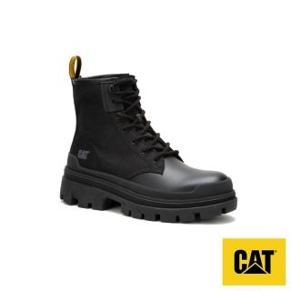 【CAT】HARDWEAR HI 硬派率性高筒靴 Unisex 女鞋(時尚黑)