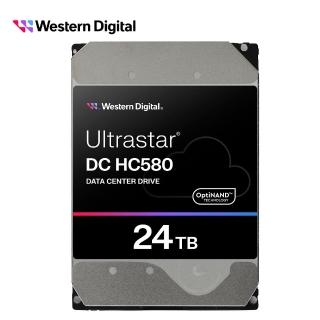 【WD 威騰】Ultrastar DC HC580 24TB 3.5吋企業級硬碟(0F62796)