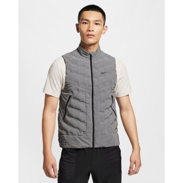 【NIKE 耐吉】羽絨背心 男款 AS M NK TFADV RUN DIV VEST 灰色(FZ1132035)