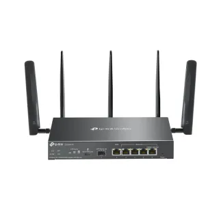 【TP-Link】ER706W-4G WiFi6 Omada 4G+ Cat6 AX3000 雙頻 VPN 雲端管理商用路由器(SFP WAN 商辦 企業適用)