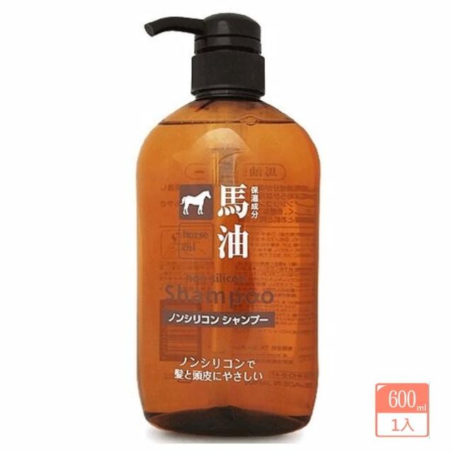 【KUM 熊野】馬油洗髮精/600ml