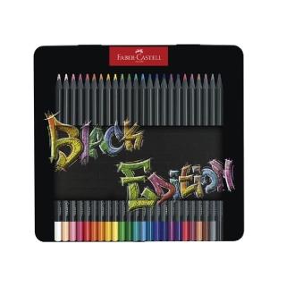 【Faber-Castell】黑旋風極軟 油性色鉛筆 24色/盒 116425