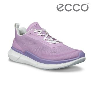 【ecco】BIOM 2.2 W 健步透氣輕盈休閒運動鞋 女鞋(薰衣草紫 83075311981)