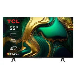 【TCL】55型 4K 120Hz DLG Google TV智慧液晶顯示器-基本安裝(55P79B)