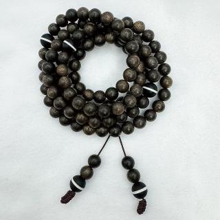 品鑑會惠安老料沉香咬財貔貅手串