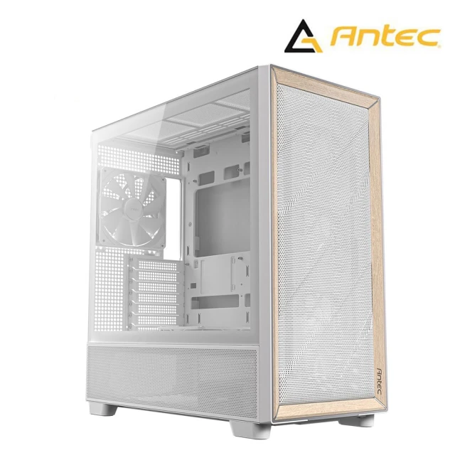 Antec FLUX White E-ATX 電腦機殼(白色/支援背插ATX/TYPE-C)