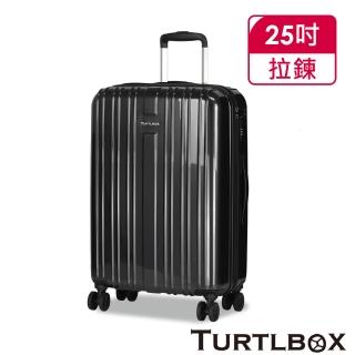 【TURTLBOX 特託堡斯】25吋 輕量 雙層防盜拉鍊 雙排輪 NK8 行李箱 旅行箱(多色任選)