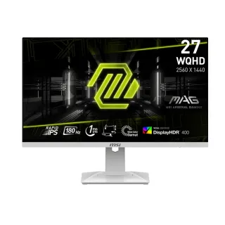 【MSI 微星】MAG 274QRFW 27型 IPS WQHD 180Hz 電競螢幕(1ms/HDR400/FreeSync)