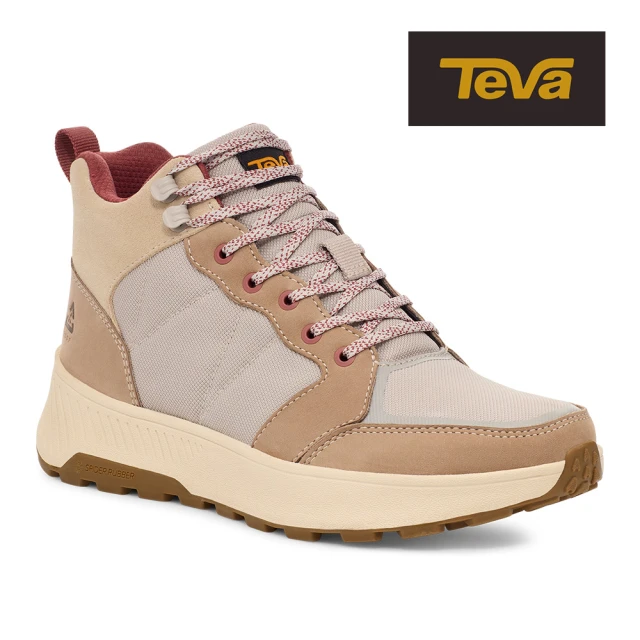 TEVA 女戶外鞋 防水 高筒多功能鞋/休閒鞋/登山鞋 Ellwood Mid 原廠(自然棕-TV1162490LRL)