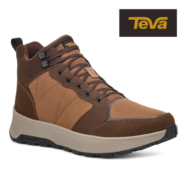 TEVA 男戶外鞋 防水 高筒多功能鞋/休閒鞋/登山鞋 Ellwood Mid 原廠(棕色-TV1162470BRMU)