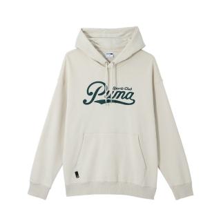 【PUMA】長袖上衣 男款 帽T 運動 亞規 Puma Team CC 米白 63094680