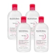 【BIODERMA】舒敏高效潔膚液 500ml*四入組(國際航空版)(卸妝)