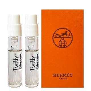 【Hermes 愛馬仕】絲巾生薑淡香精 2ml 針管-2入組(平行輸入)