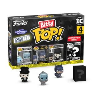 【FUNKO】Bitty POP：蝙蝠俠85周年 4入組 急凍人(款式隨機出貨)