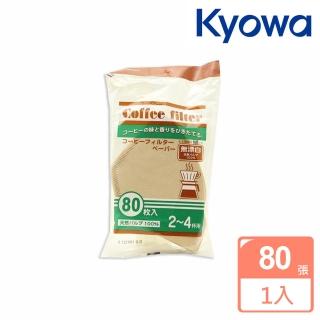 【WAVA】日本KYOWA無漂白咖啡濾紙80枚