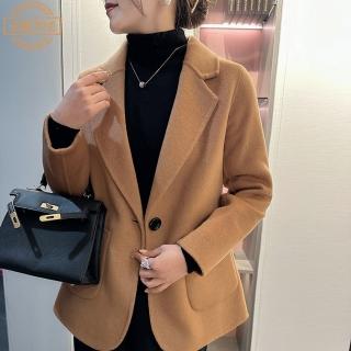 【BRIGA jj09-072】BRIGA jj09-072設計師款法式純羊毛氣質修身西裝領外套(jj09-072)