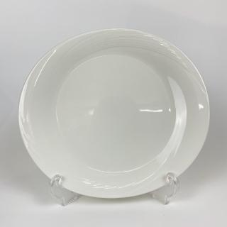 【NARUMI 鳴海骨瓷】Oval Plate主廚系列骨瓷橢圓28cm主餐盤