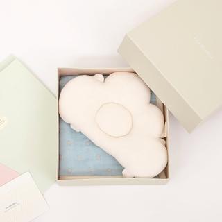 【MARURU】禮盒組 日本製六層紗被北歐星空 哺乳枕組 70x50cm(彌月禮盒 新生兒禮盒 出生送禮 新生兒送禮)