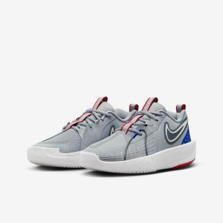 【NIKE 耐吉】運動鞋 籃球鞋 女鞋 中大童 男鞋 G.T. CUT 3 GS 灰 藍 紅 緩震 回彈(FD7033004)