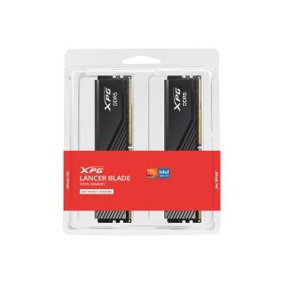 【ADATA 威剛】LANCER BLADE 超頻 D5 6000 16GB*2 黑色 桌上型記憶體(AX5U6000C4816G-DTLABBK)