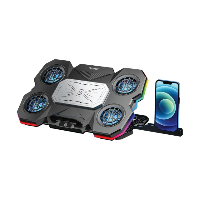 【極致冰封 ‧ 效能覺醒】Esense I5 (22-WAI005BK) 半導體製冷筆電散熱墊：告別過熱，重返巔峰