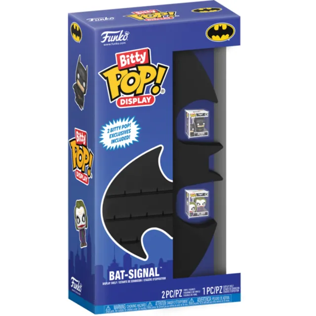 【FUNKO】Bitty POP 展示座：蝙蝠俠標 附限定 BittyPop